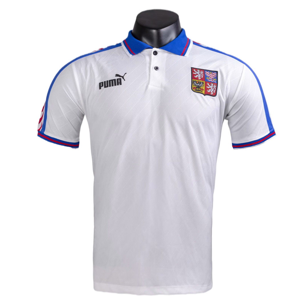 Czech Republic Away Jersey Retro 1996