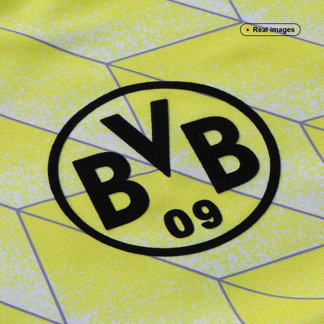 Dortmund Home Soccer Jersey Retro 1988