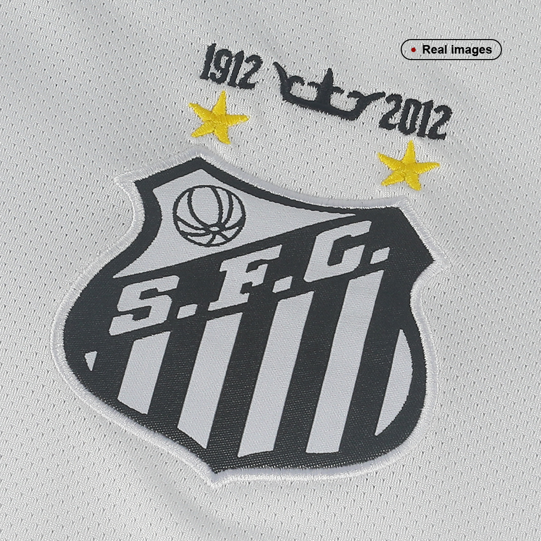 Santos FC NEYMAR JR #11 Home Soccer Jersey Retro 2012