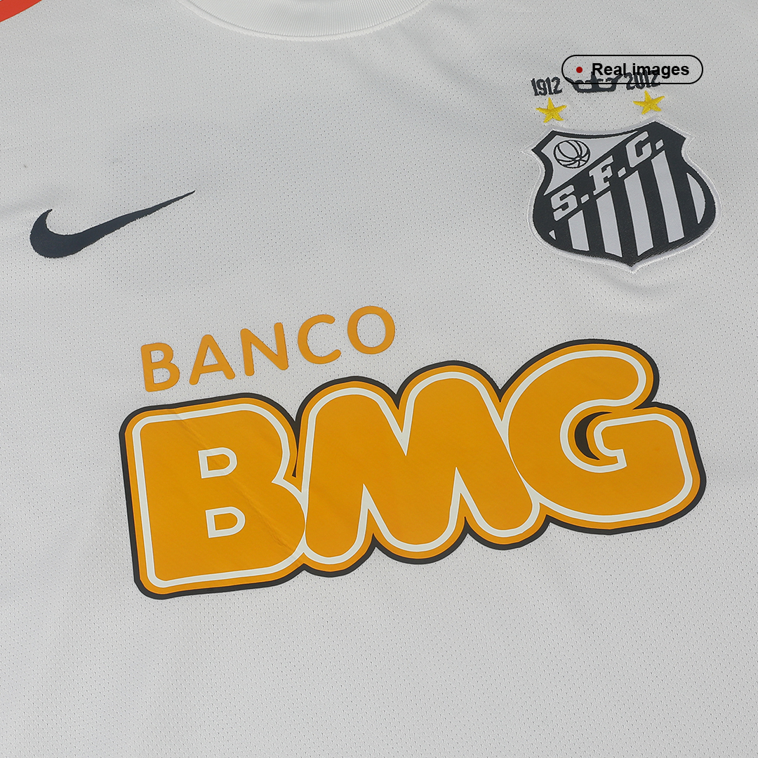 Santos FC NEYMAR JR #11 Home Soccer Jersey Retro 2012