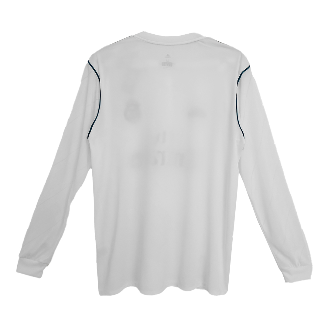 Real Madrid Home Jersey Retro 2017/18 - Long Sleeve