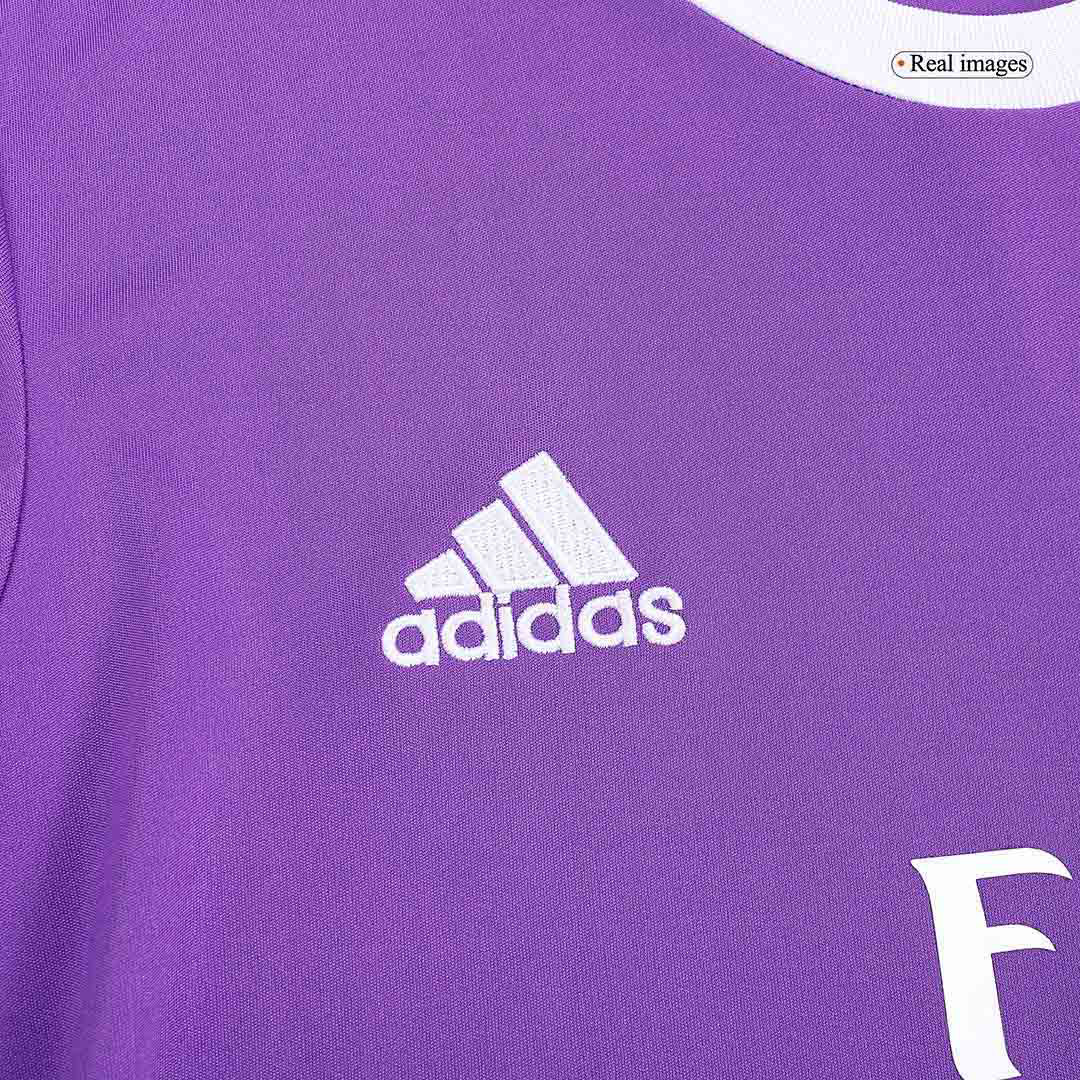 Real Madrid BENZEMA #9 Away Soccer Jersey Retro 2016/17 - Long Sleeve