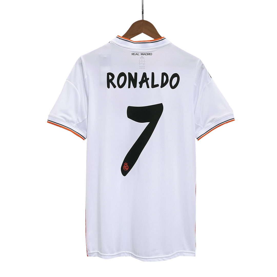 Real Madrid RONALDO #7 Home Jersey Retro 2013/14
