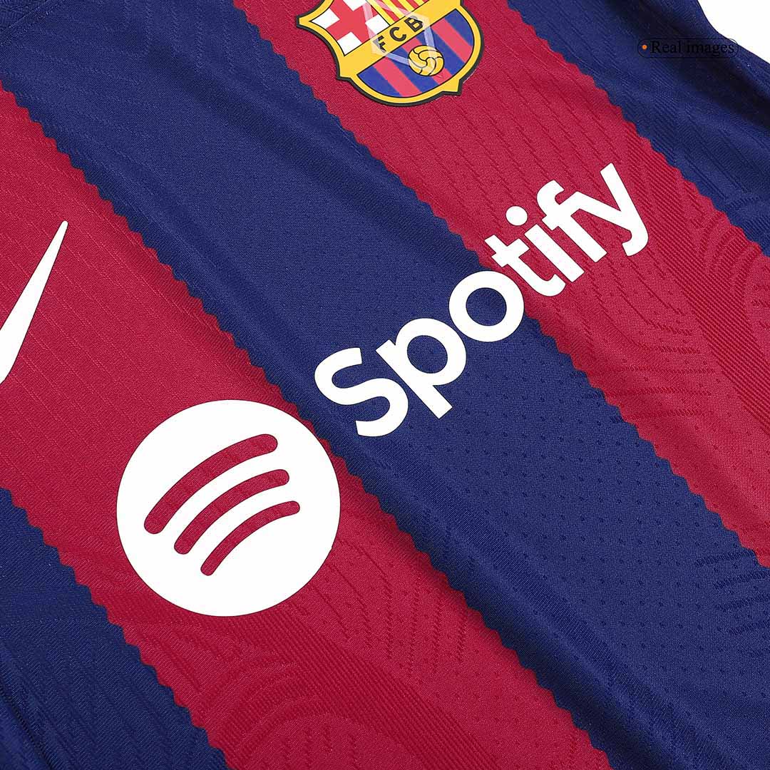 Barcelona LEWANDOWSKI #9 Home Jersey Authentic 2023/24