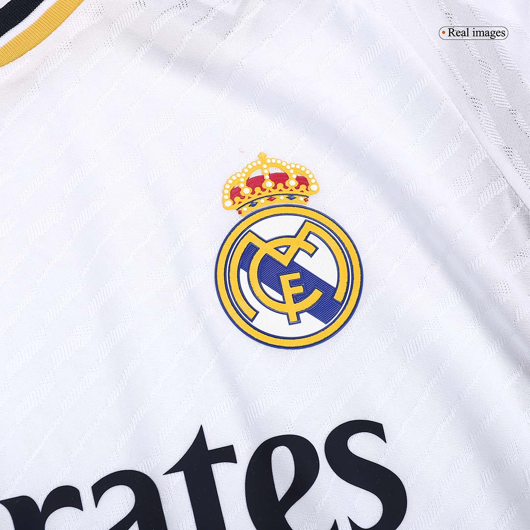 Real Madrid BELLINGHAM #5 Home Jersey Authentic 2023/24 - UCL FINAL