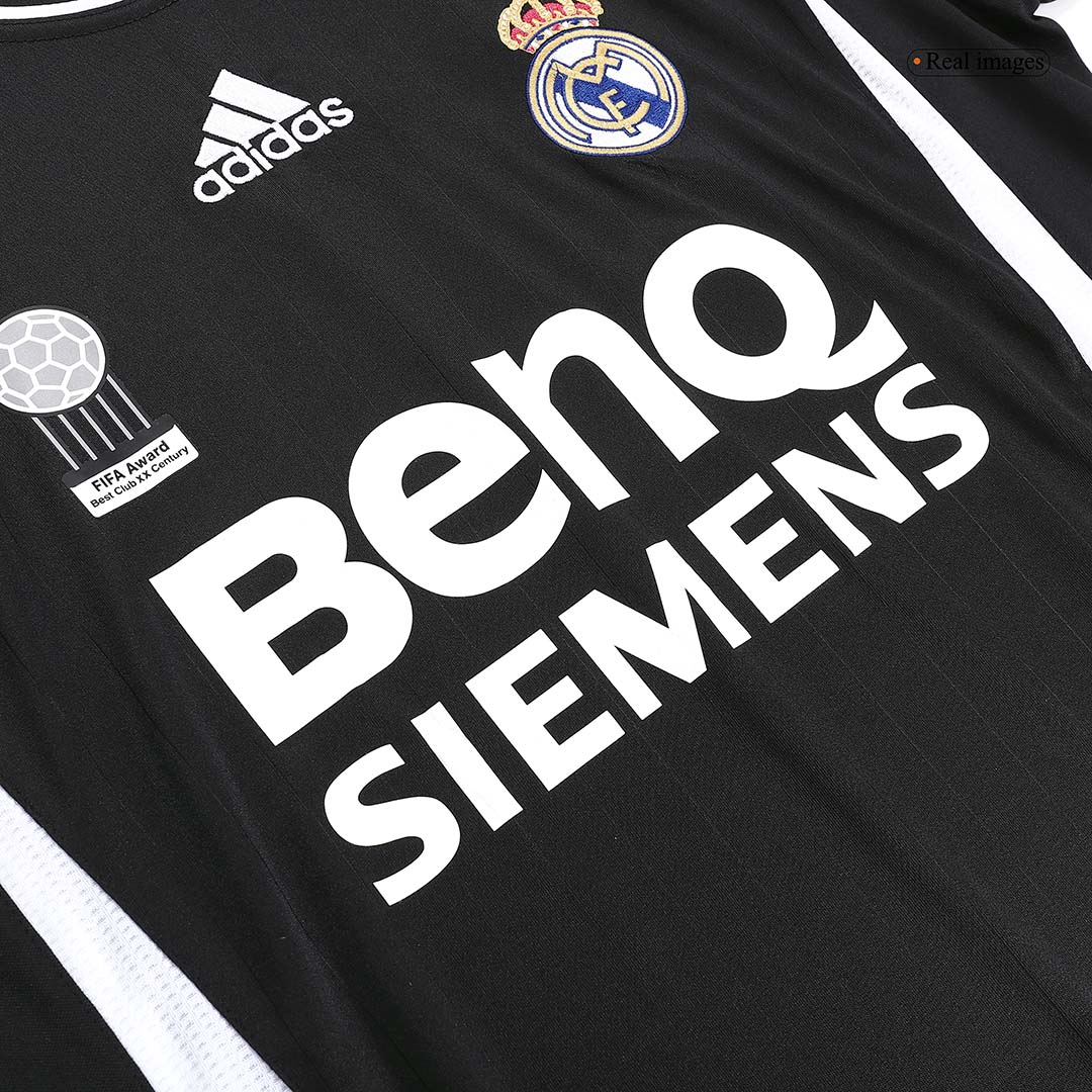 Real Madrid SERGIO RAMOS #4 Away Soccer Jersey Retro 2006/07