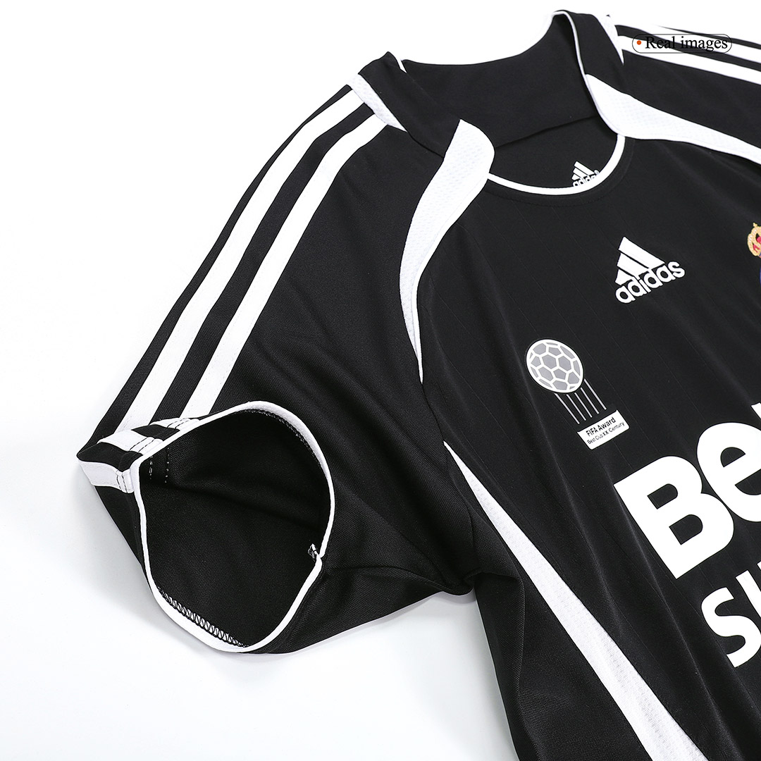 Real Madrid SERGIO RAMOS #4 Away Soccer Jersey Retro 2006/07