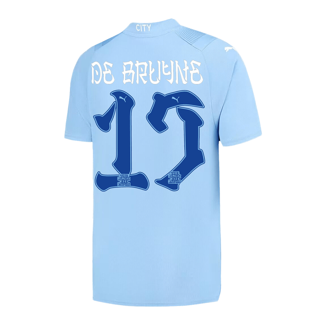 Manchester City DE BRUYNE #17 Japanese Tour Printing Home Jersey 2023/24