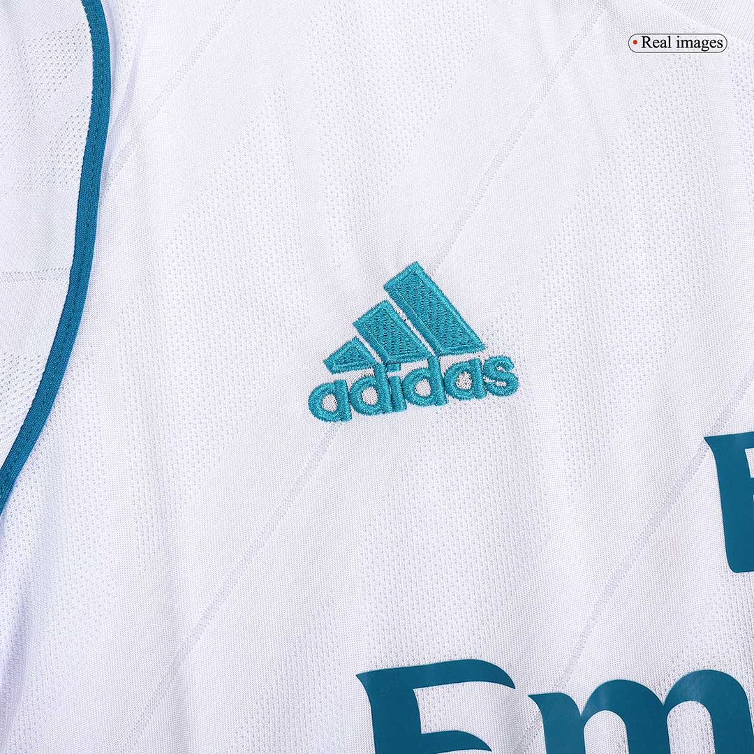 Real Madrid BENZEMA #9 Home Soccer Jersey Retro 2017/18