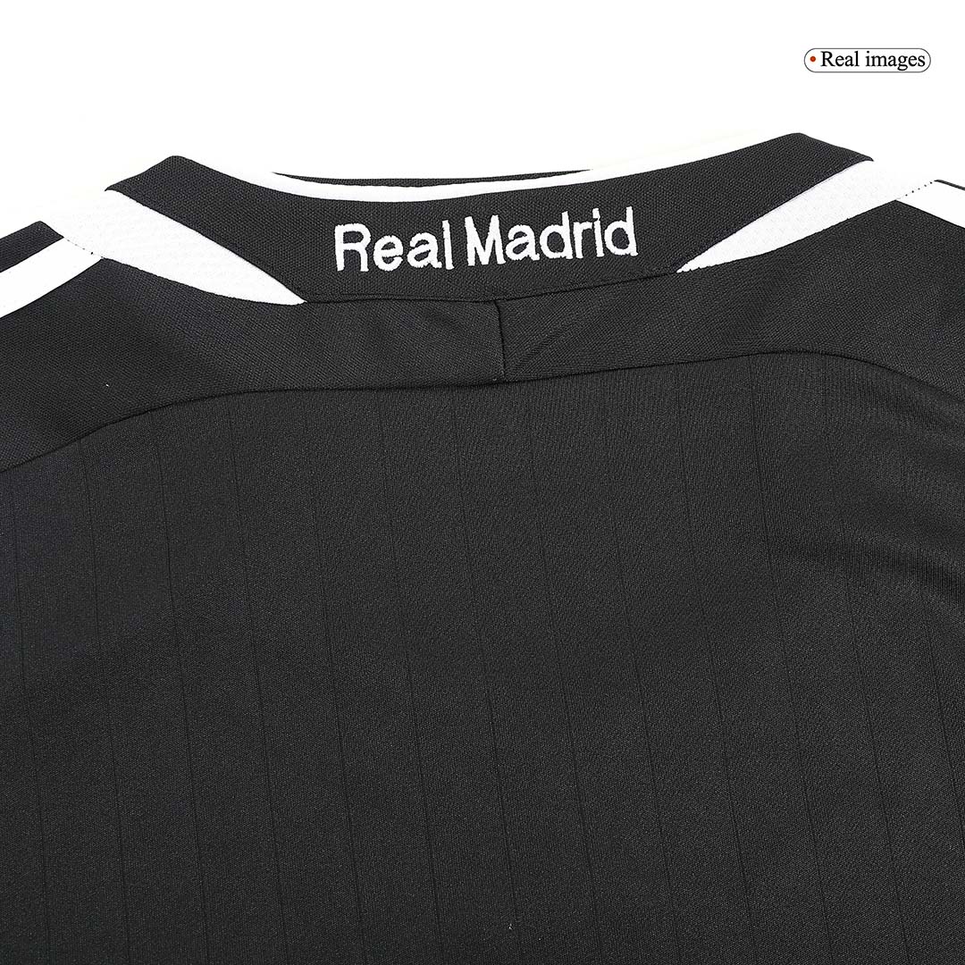 Real Madrid SERGIO RAMOS #4 Long Sleeve Away Soccer Jersey Retro 2006/07