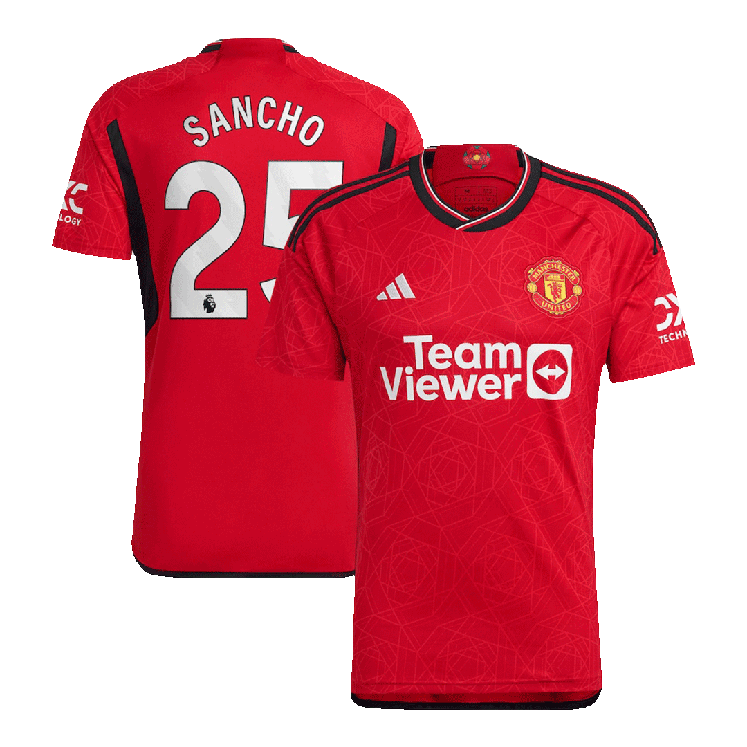 Manchester United SANCHO #25 Home Jersey 2023/24