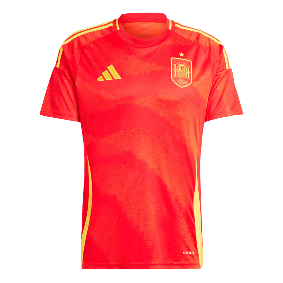 Spain Home Jersey Kit EURO 2024 (Jersey+Shorts+Socks)