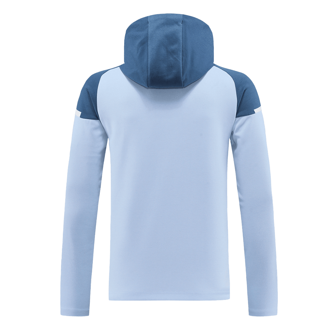 Manchester City Hoodie Training Kit 2024/25 - Blue
