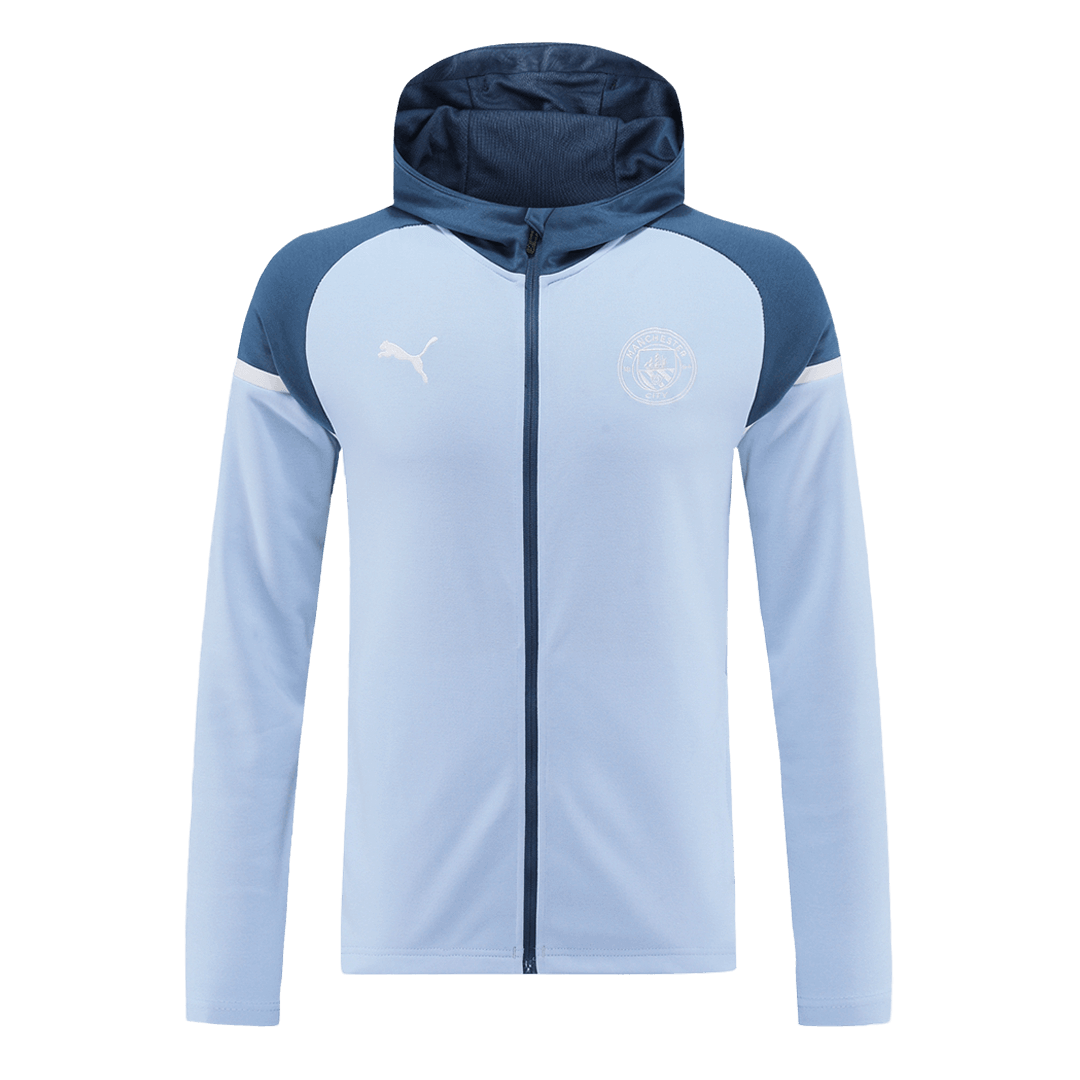 Manchester City Hoodie Training Kit 2024/25 - Blue