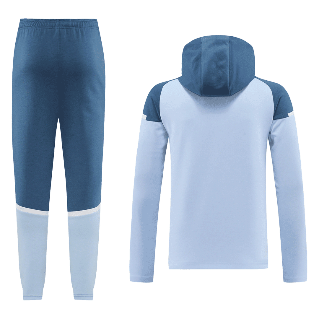 Manchester City Hoodie Training Kit 2024/25 - Blue