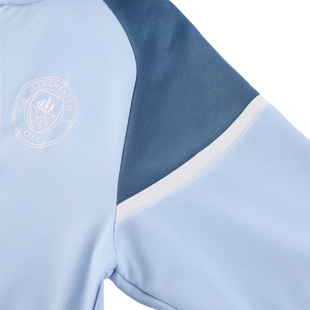 Manchester City Hoodie Training Kit 2024/25 - Blue