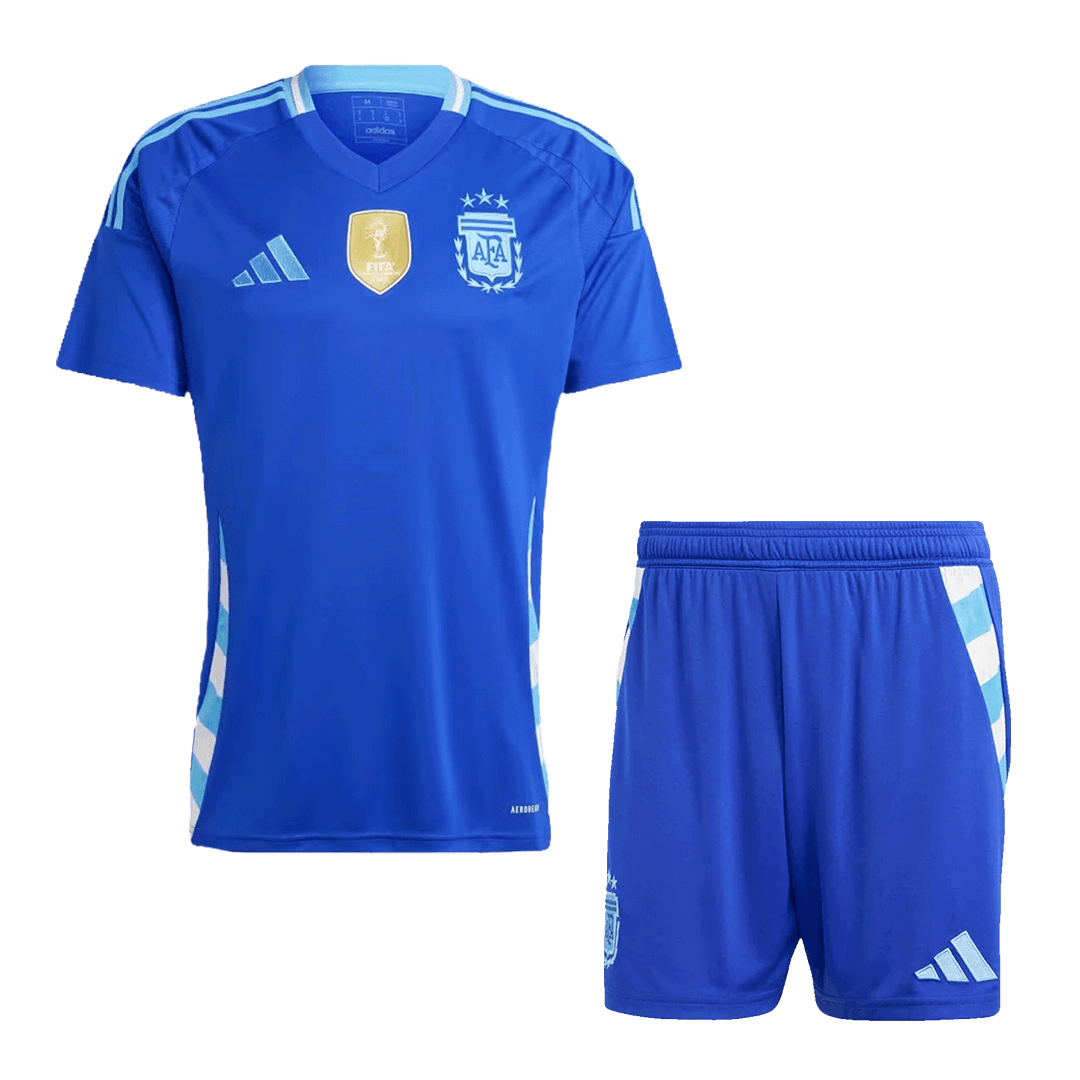 Argentina Away Jersey Kit 2024 (Jersey+Shorts)