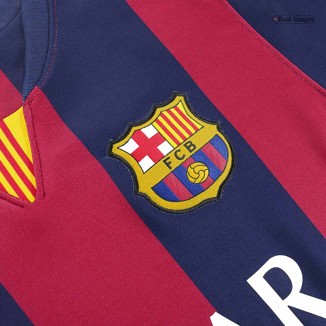 Barcelona MESSI #10 Home Jersey Retro 2014/15