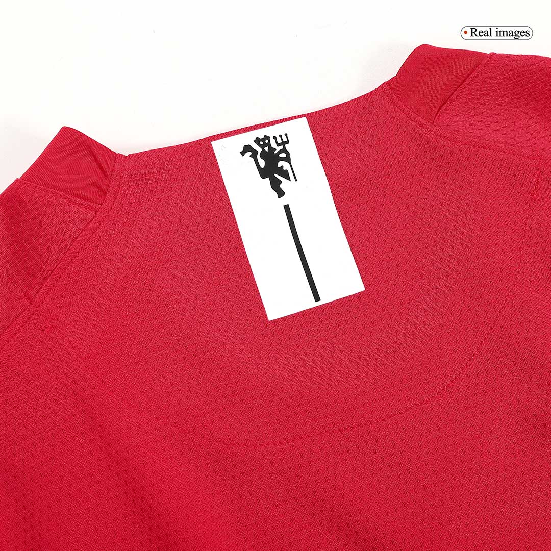 Manchester United Home Jersey Retro 2007/08 - Long Sleeve - UCL Final