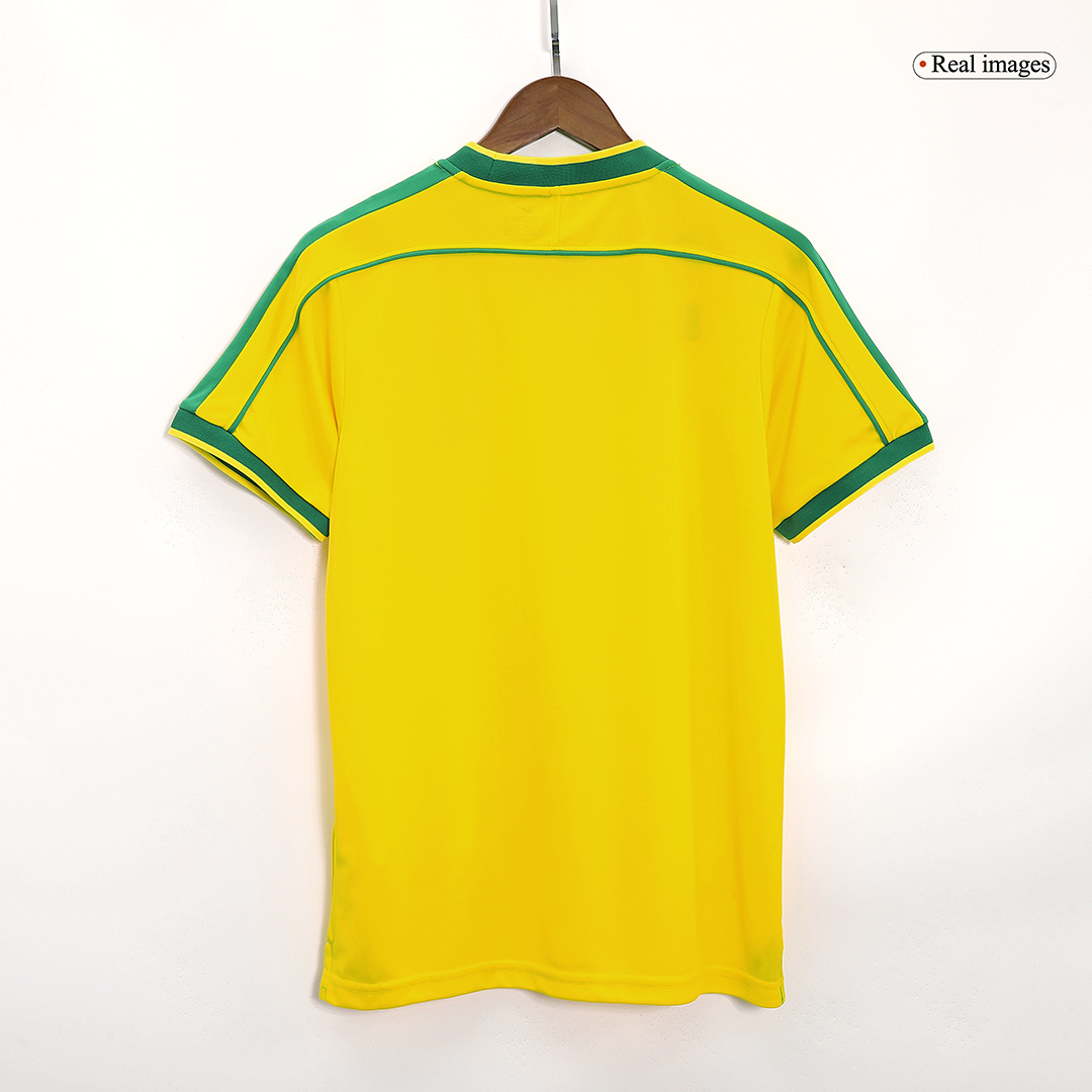 Brazil Home Jersey Retro 1998
