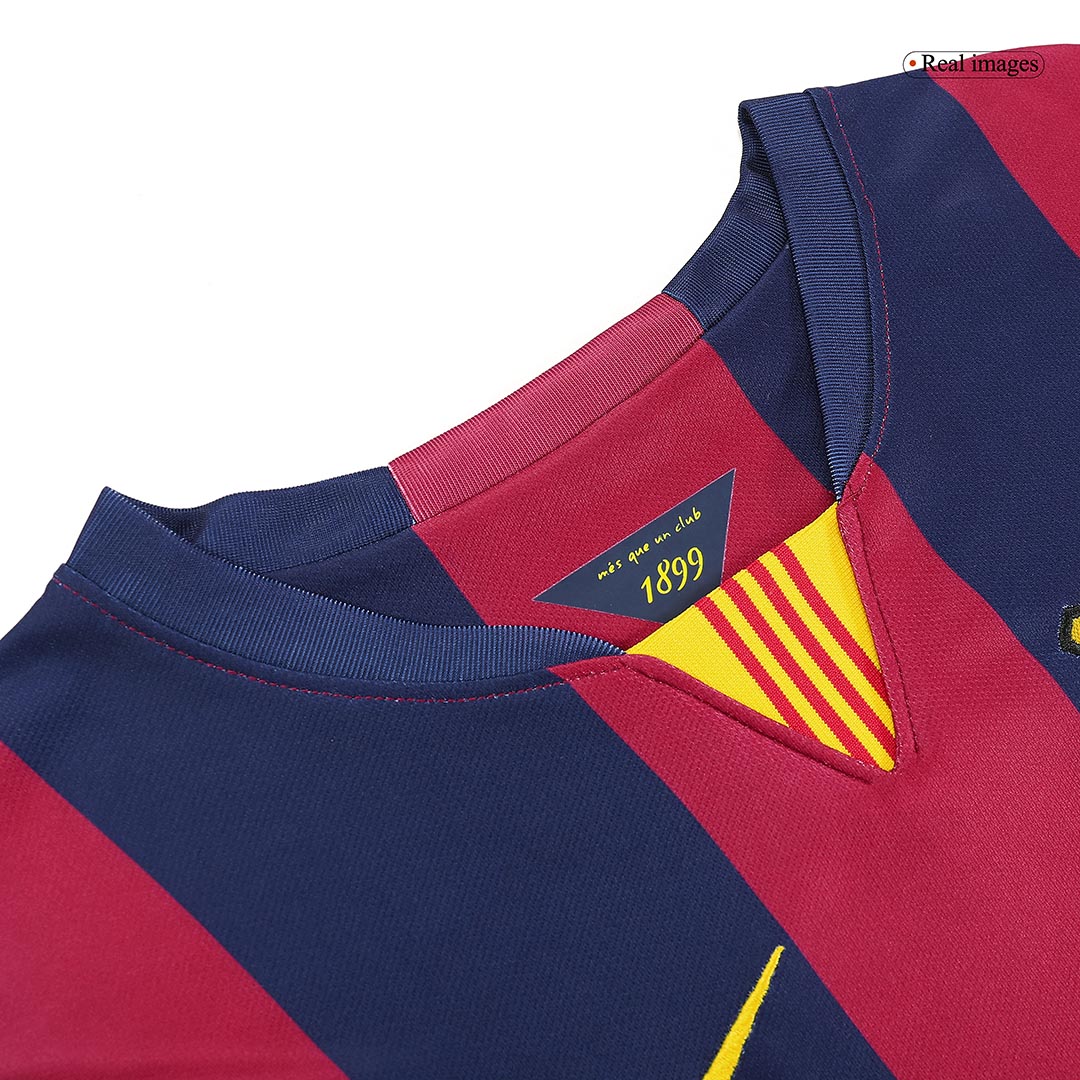 Barcelona MESSI #10 Home Jersey Retro 2014/15