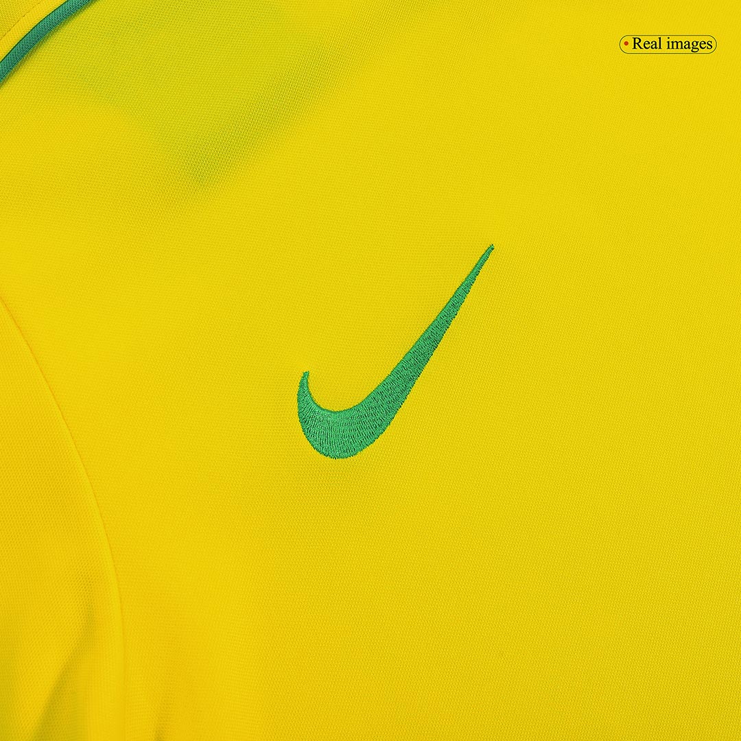 Brazil CAFU #2 Home Soccer Jersey Retro 1998