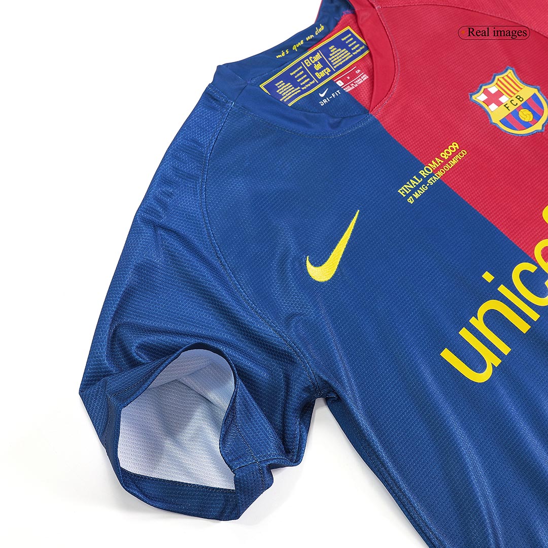 Barcelona MESSI #10 Retro Football Jerseys Home 2008/09 - UCL