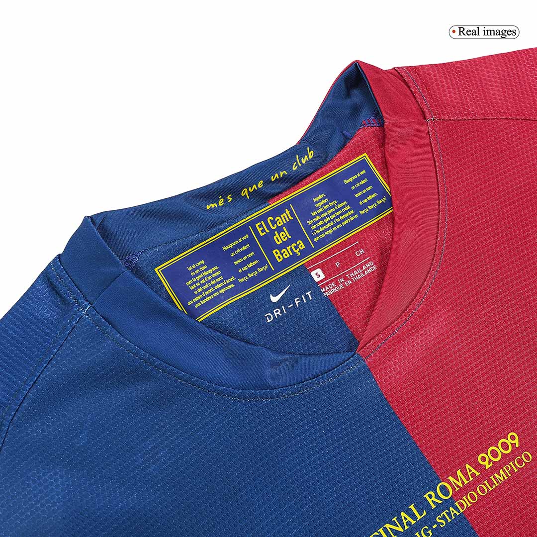 Barcelona MESSI #10 Retro Football Jerseys Home 2008/09 - UCL
