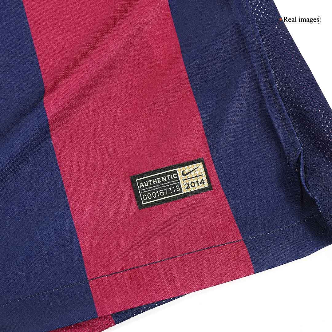 Barcelona MESSI #10 Home Jersey Retro 2014/15