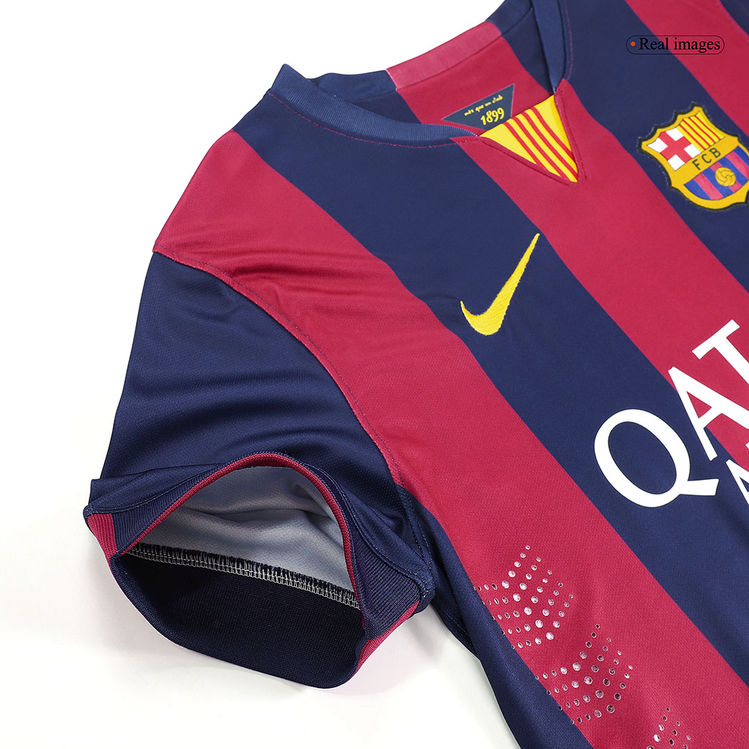 Barcelona MESSI #10 Home Jersey Retro 2014/15