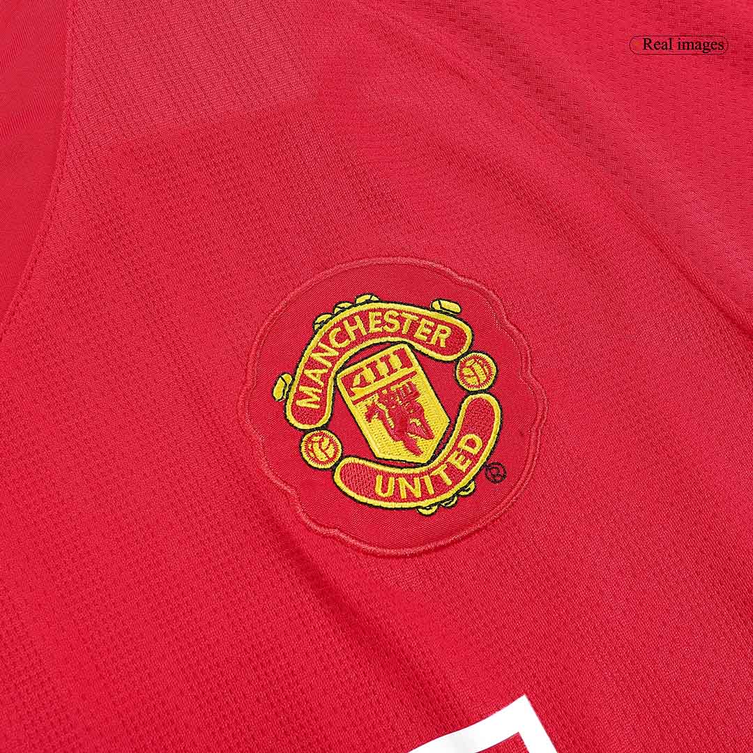 Manchester United RONALDO #7 Home Jersey Retro 2007/08 - Long Sleeve