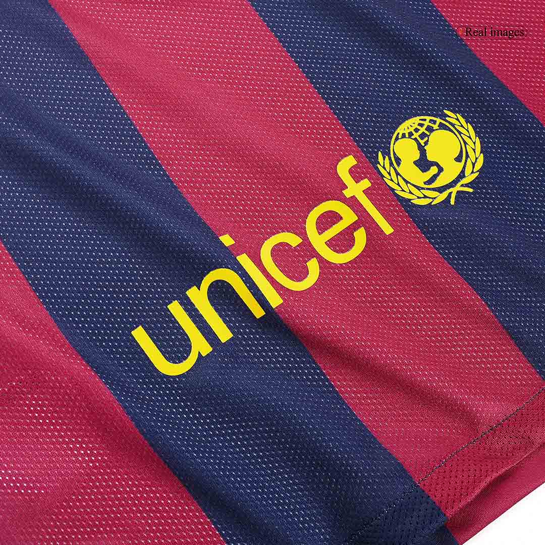 Barcelona MESSI #10 Home Jersey Retro 2014/15