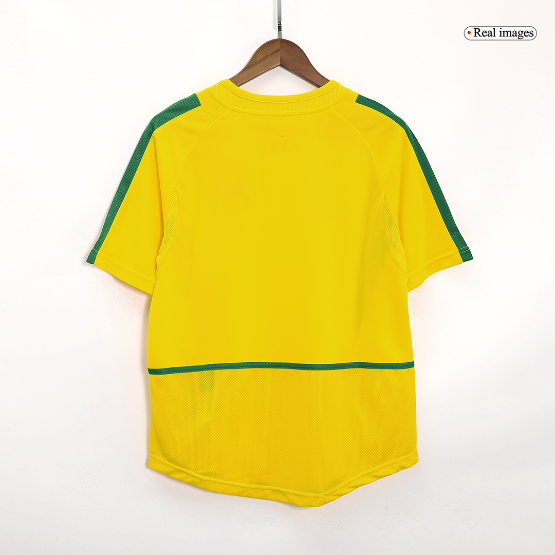 Brazil Home Jersey Retro 2002/03