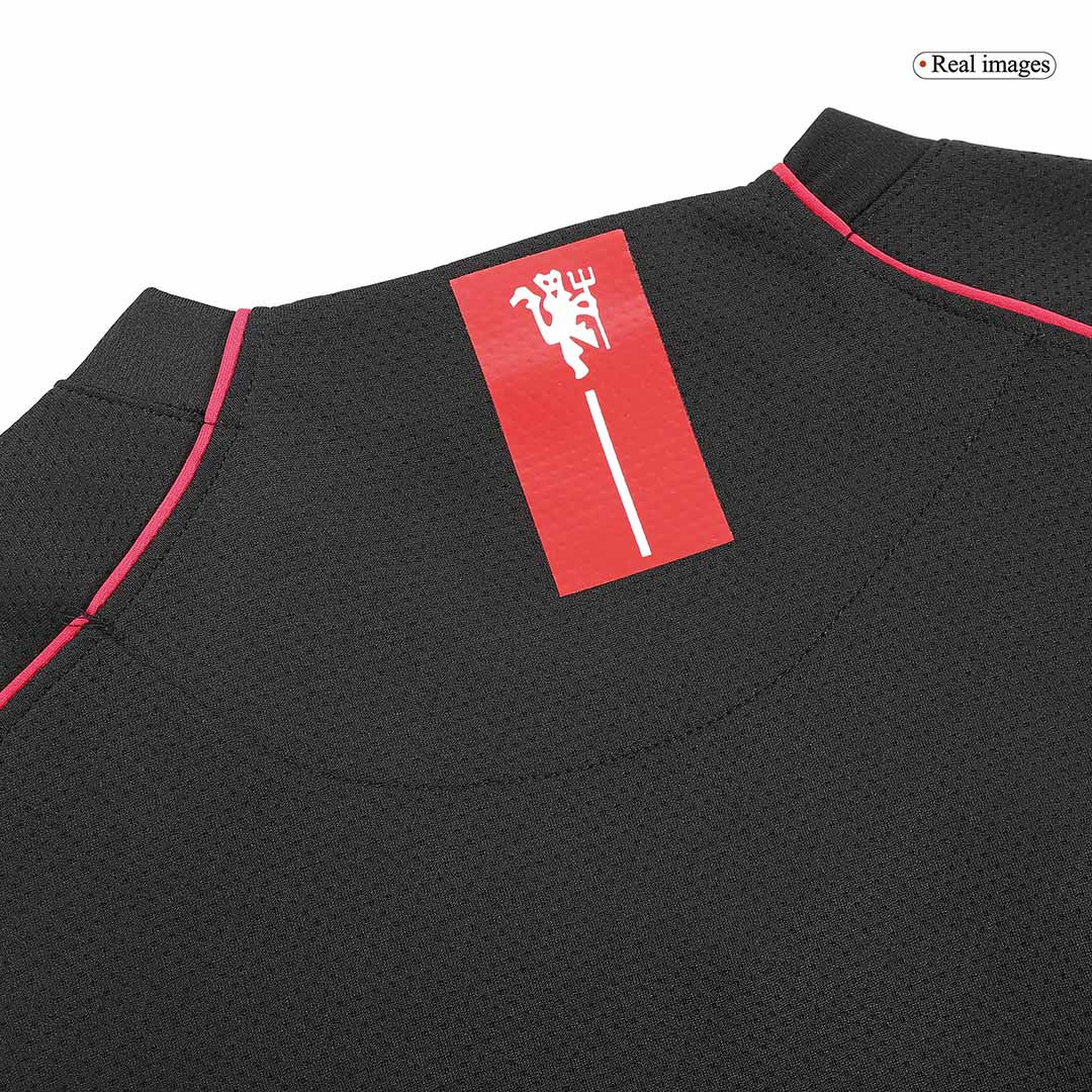 Manchester United RONALDO #7 Away Soccer Jersey Retro 2007/08 - Long Sleeve