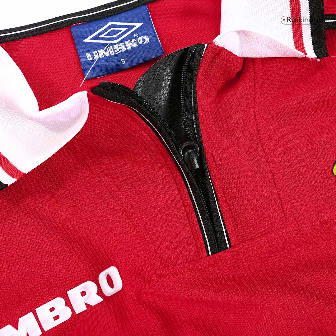 Manchester United Retro Football Jerseys Home 1998/99 - Long Sleeve