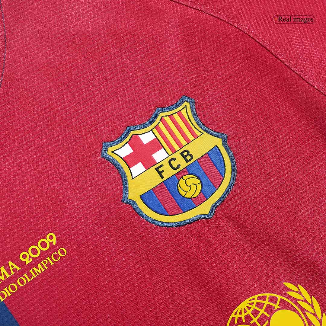 Barcelona MESSI #10 Retro Football Jerseys Home 2008/09 - UCL