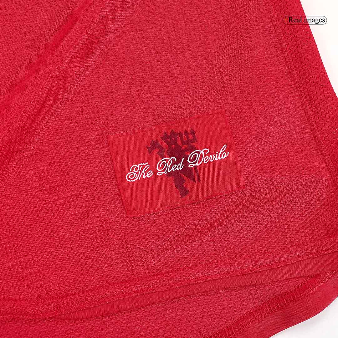 Manchester United Home Jersey Retro 2007/08 - Long Sleeve - UCL Final