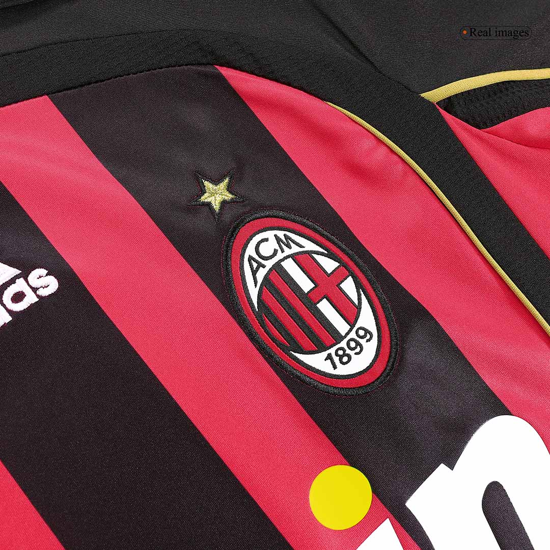 AC Milan Home Jersey Retro 2006/07 - Long Sleeve