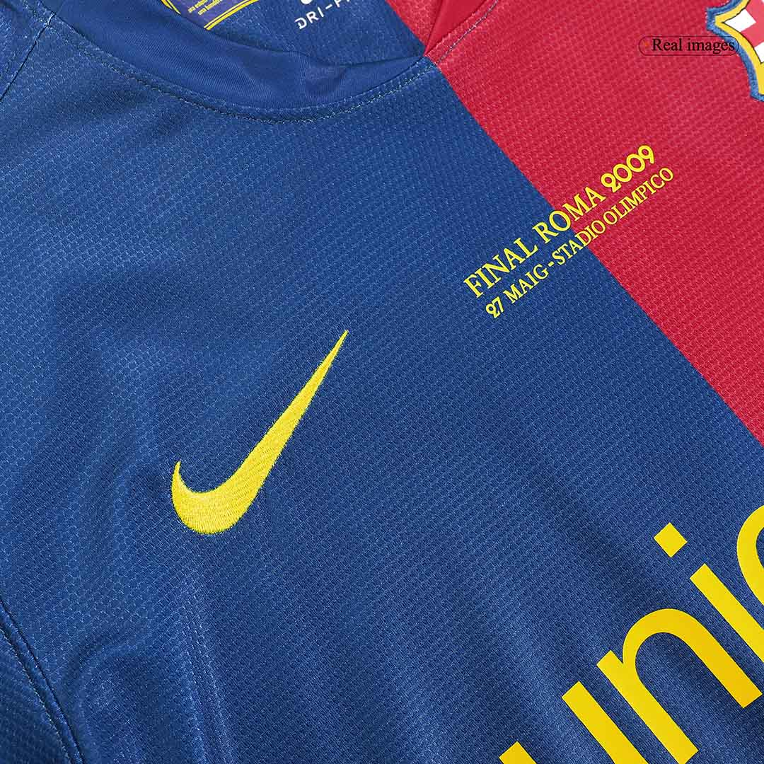 Barcelona MESSI #10 Retro Football Jerseys Home 2008/09 - UCL