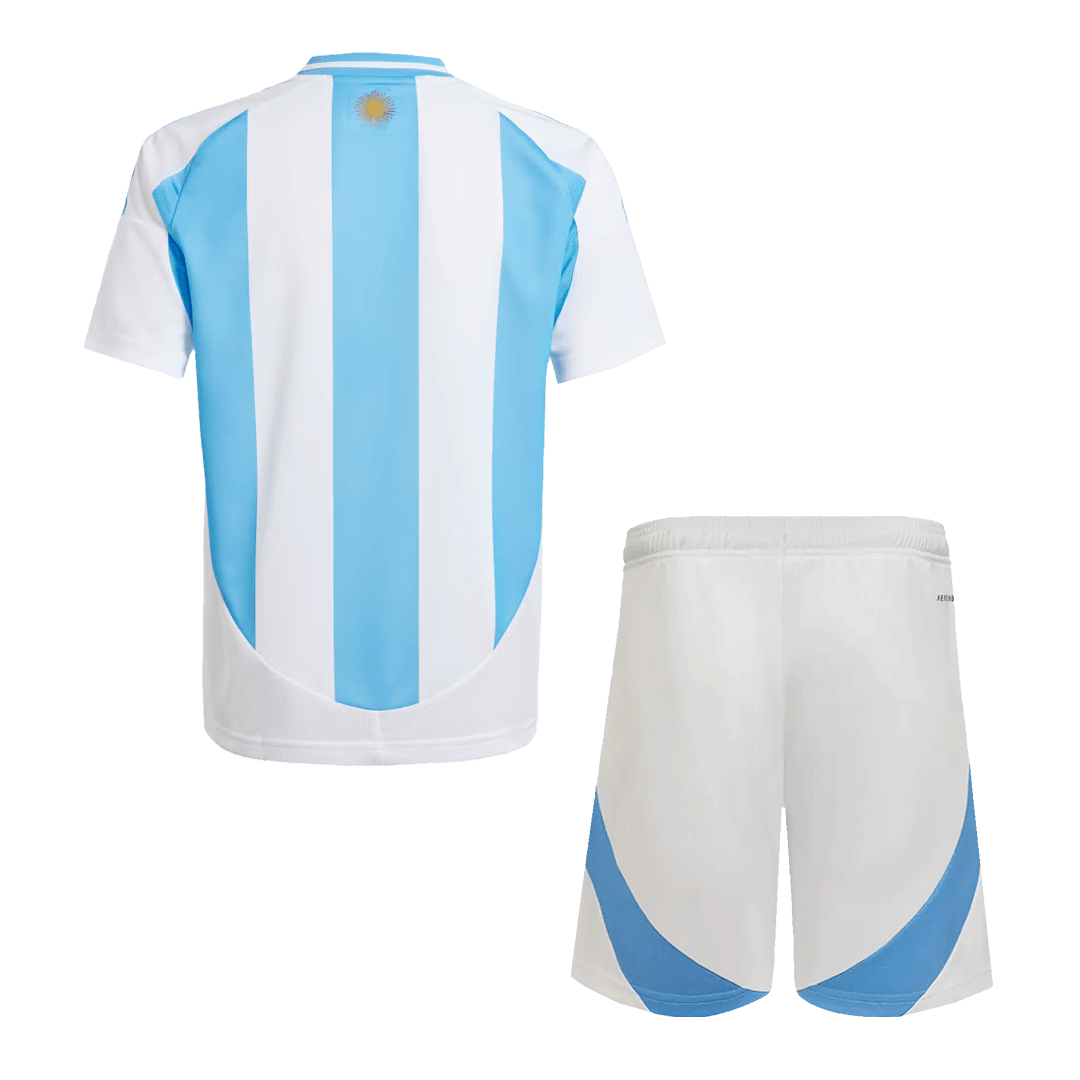 Argentina Home Jersey Kit 2024 Kids(Jersey+Shorts)