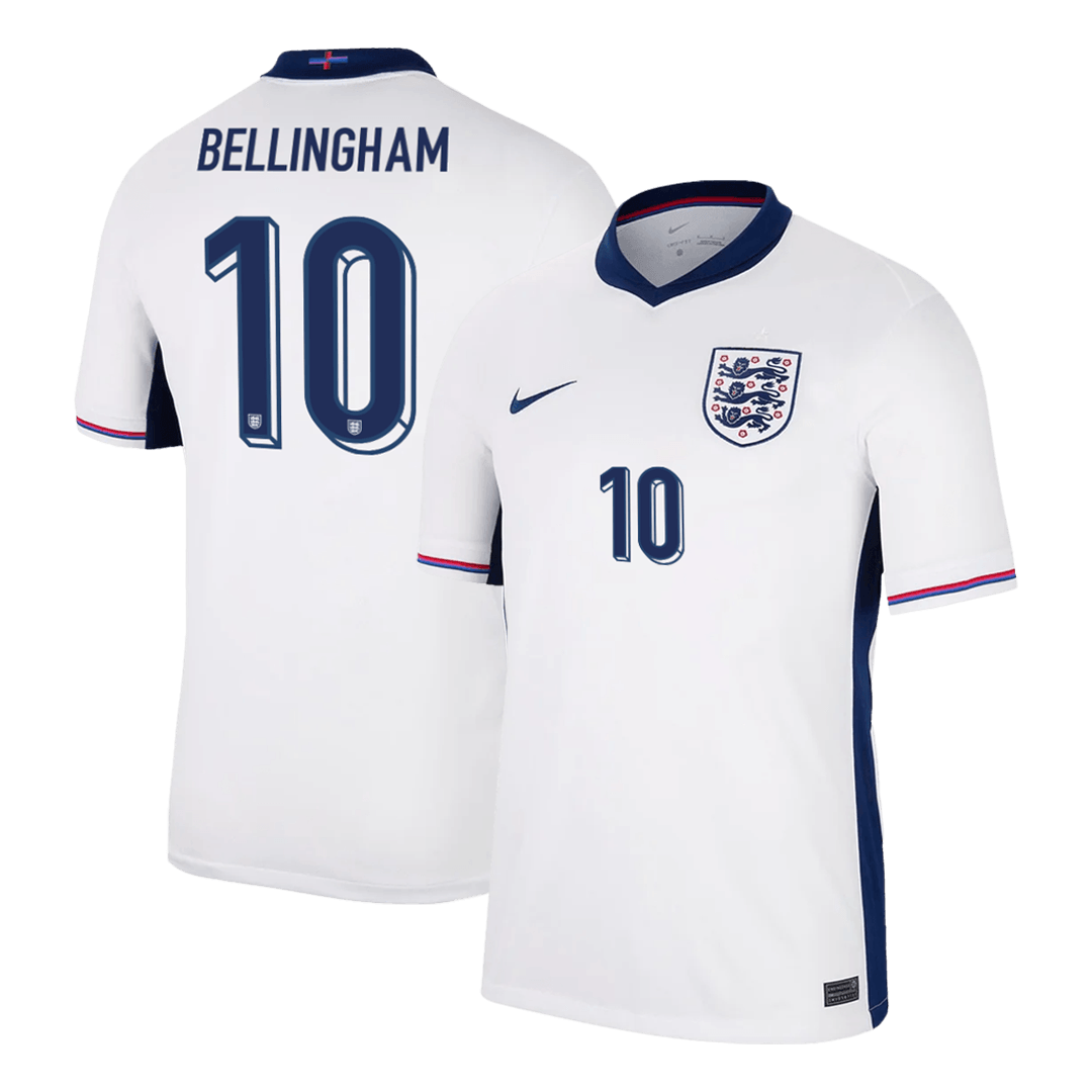 England BELLINGHAM #10 Home Jersey EURO 2024