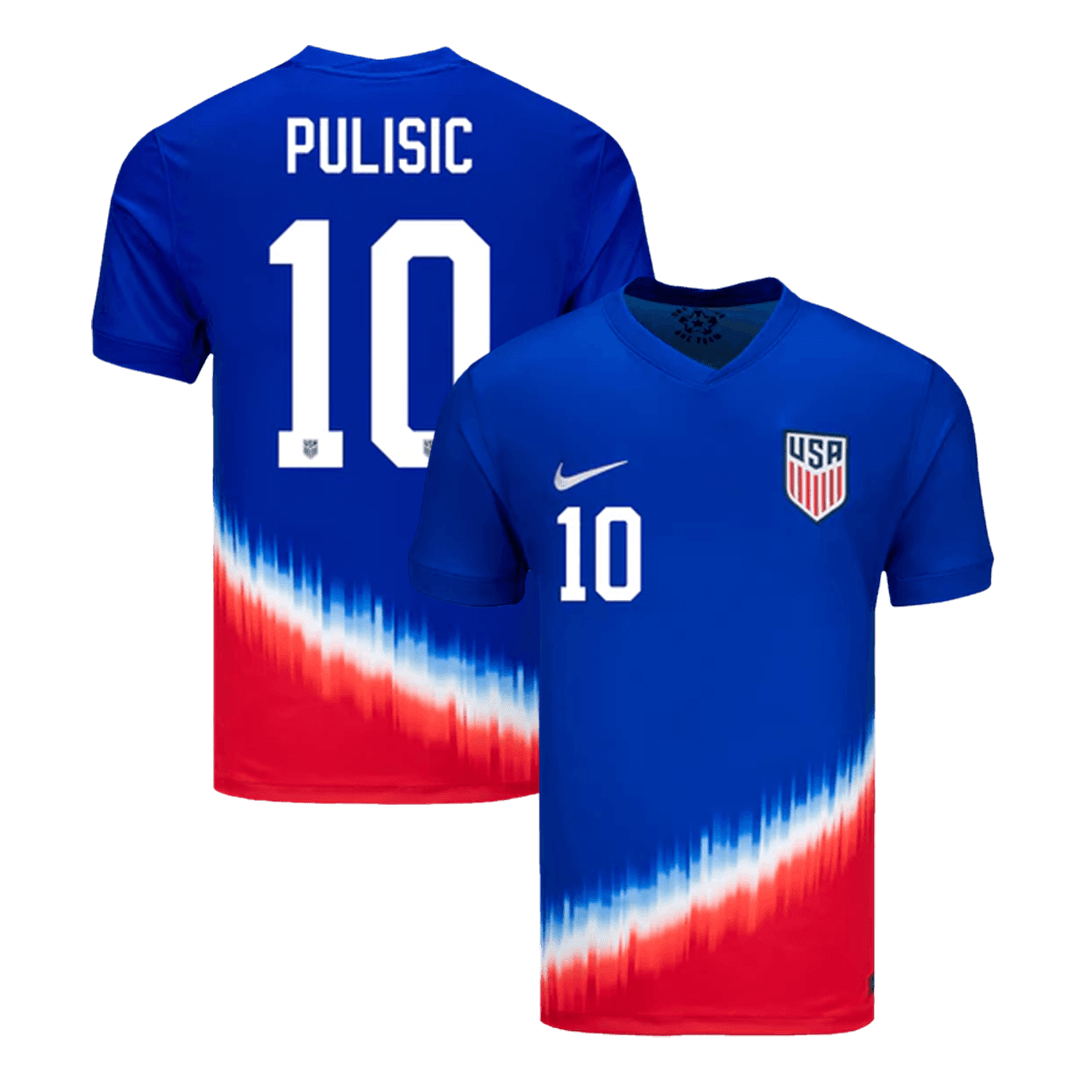 USA PULISIC #10 Away Jersey Copa America 2024