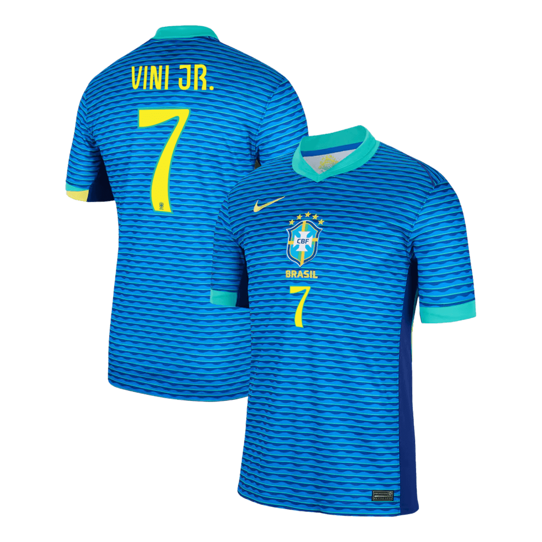 Brazil VINI JR. #7 Away Jersey Copa America 2024