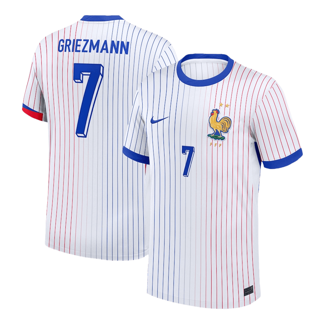 France GRIEZMANN #7 Away Jersey EURO 2024
