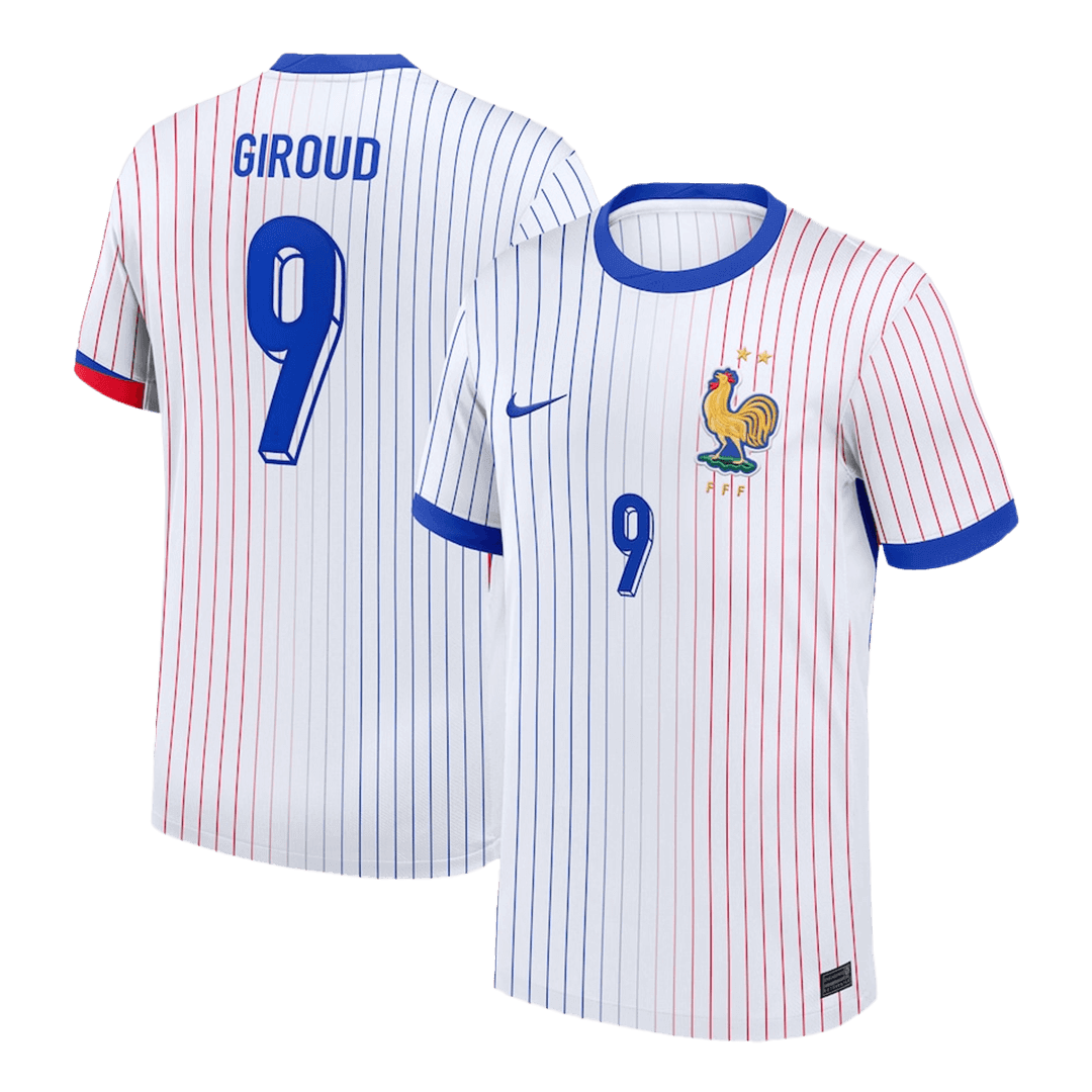 France GIROUD #9 Away Jersey EURO 2024