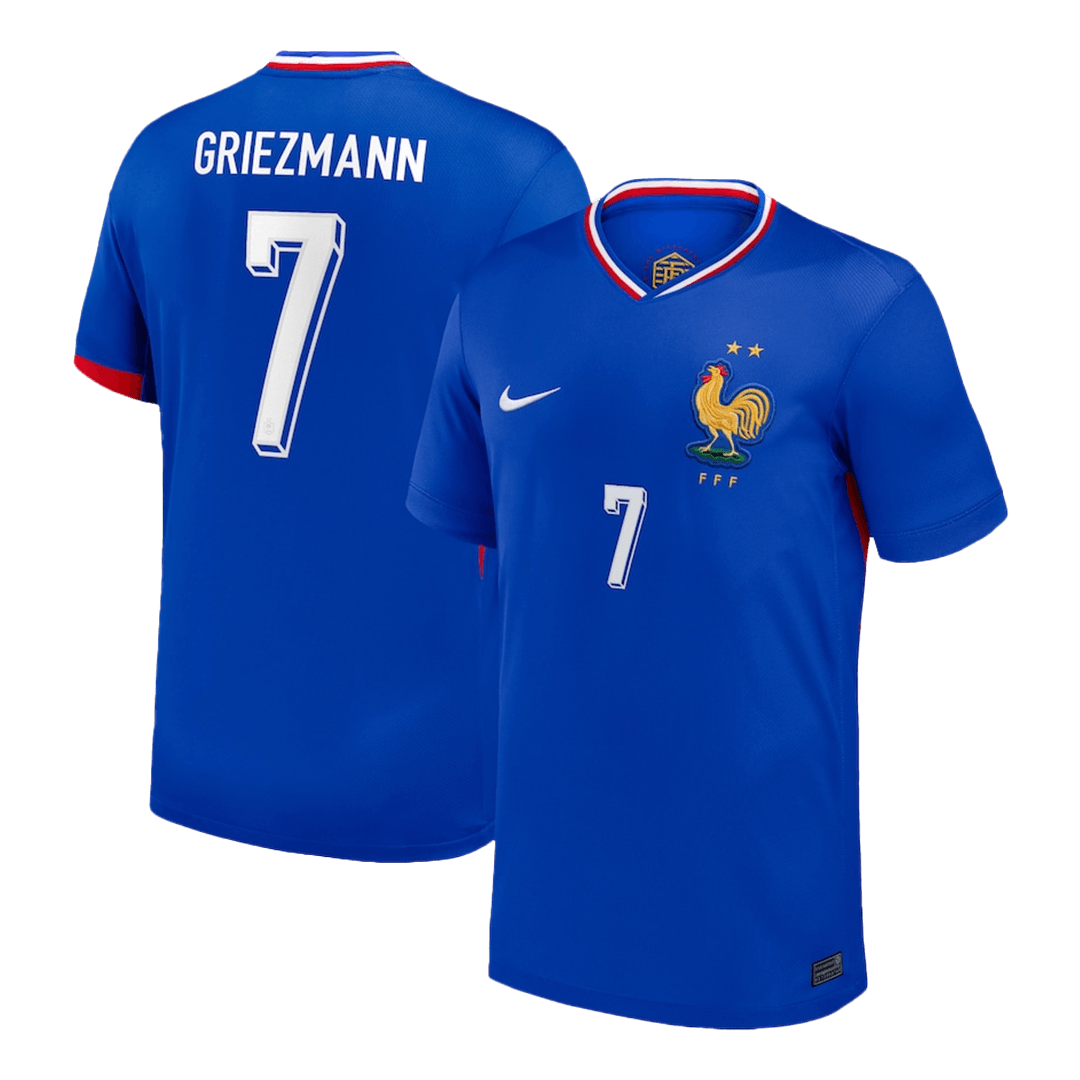 France GRIEZMANN #7 Home Jersey EURO 2024
