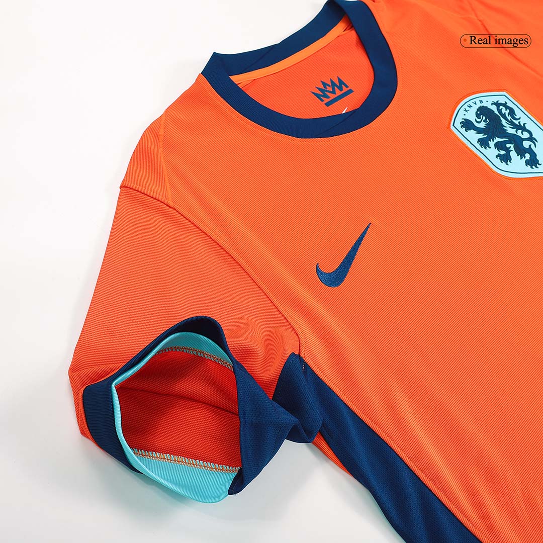 Netherlands VIRGIL #4 Home Jersey EURO 2024