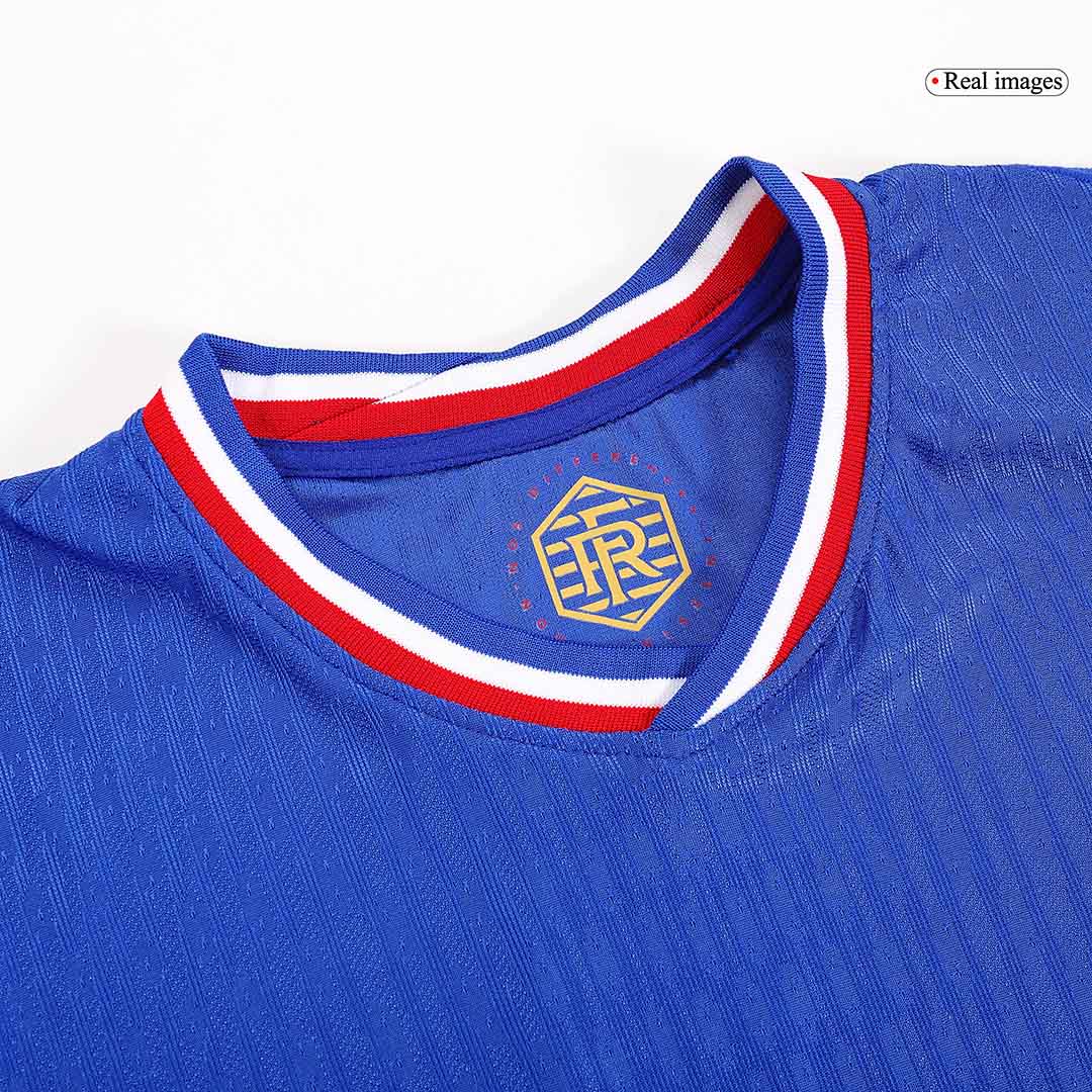 France MBAPPE #10 Home Jersey Authentic EURO 2024