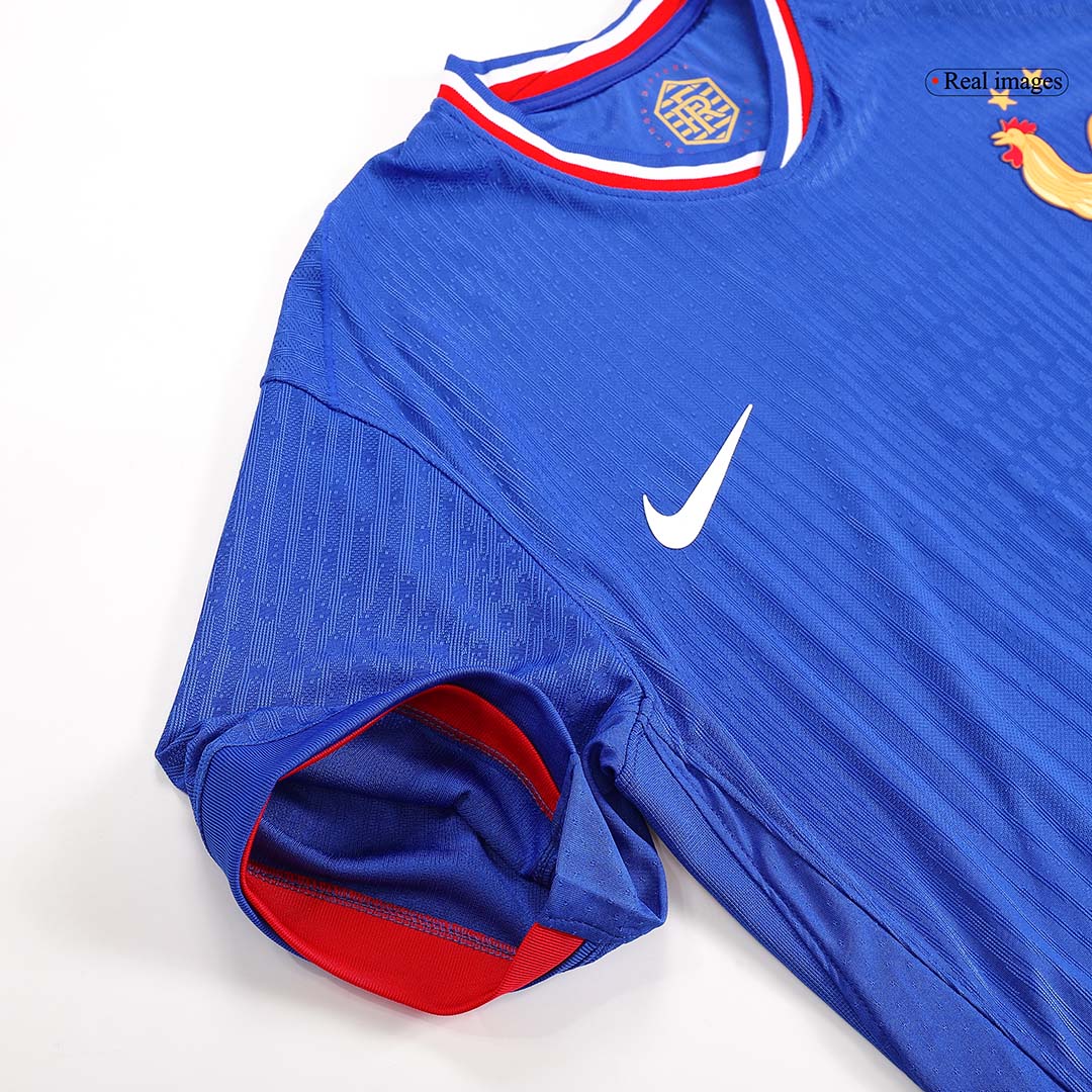 France MBAPPE #10 Home Jersey Authentic EURO 2024