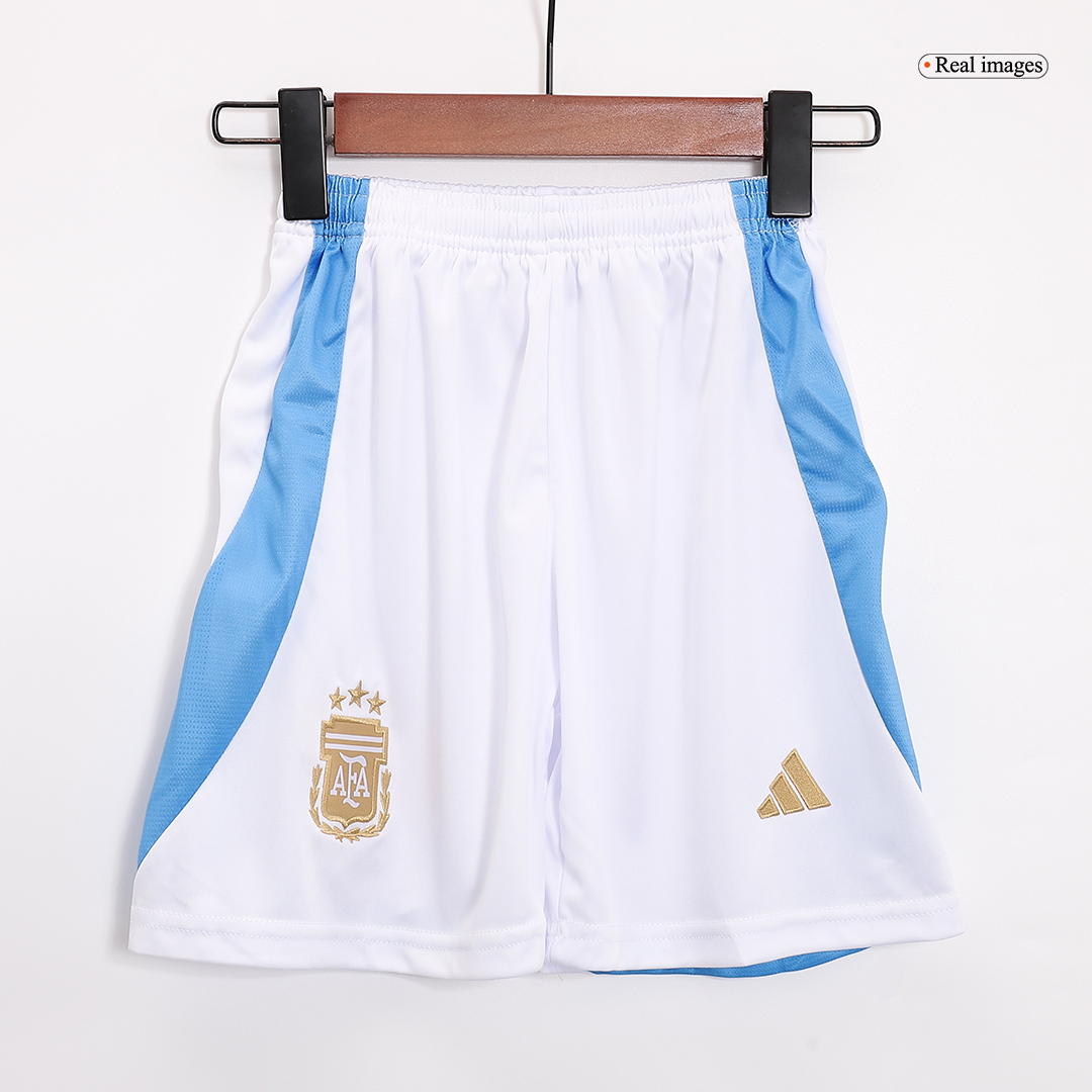 Argentina Home Jersey Kit 2024 Kids(Jersey+Shorts)